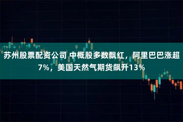 苏州股票配资公司 中概股多数飘红,阿里巴巴涨超7%,美国天然气期货飙升13%
